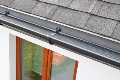 Gutter Cover System on Roof