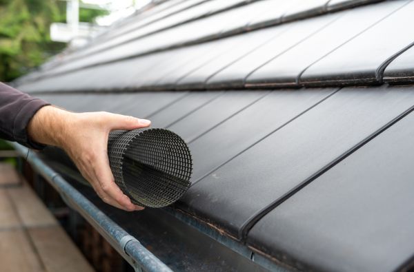 Gutter Mesh Installation in Frisco